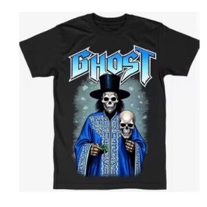 Ghost Black Graphic T-Shirt